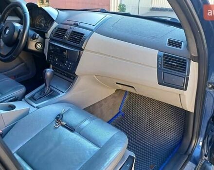 Синий БМВ Х3, объемом двигателя 3 л и пробегом 302 тыс. км за 10000 $, фото 18 на Automoto.ua