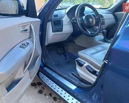 Синий БМВ Х3, объемом двигателя 3 л и пробегом 302 тыс. км за 10000 $, фото 12 на Automoto.ua