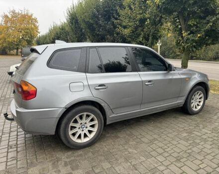Синий БМВ Х3, объемом двигателя 3 л и пробегом 332 тыс. км за 4800 $, фото 3 на Automoto.ua