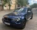 Синий БМВ Х3, объемом двигателя 3 л и пробегом 365 тыс. км за 4000 $, фото 1 на Automoto.ua