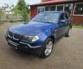 Синий БМВ Х3, объемом двигателя 2 л и пробегом 200 тыс. км за 3000 $, фото 1 на Automoto.ua