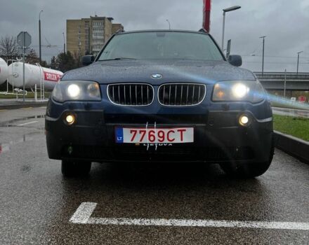Синий БМВ Х3, объемом двигателя 3 л и пробегом 287 тыс. км за 6200 $, фото 4 на Automoto.ua