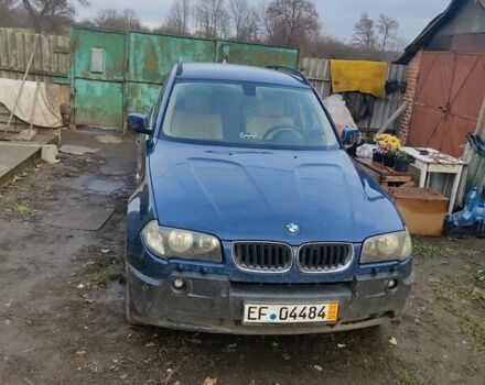 Синий БМВ Х3, объемом двигателя 0 л и пробегом 350 тыс. км за 4500 $, фото 2 на Automoto.ua