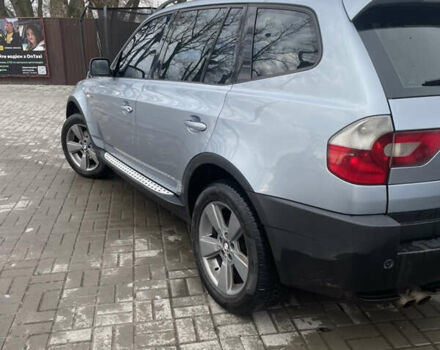 Синий БМВ Х3, объемом двигателя 3 л и пробегом 344 тыс. км за 7299 $, фото 7 на Automoto.ua