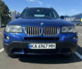 Синий БМВ Х3, объемом двигателя 2.5 л и пробегом 223 тыс. км за 8900 $, фото 1 на Automoto.ua