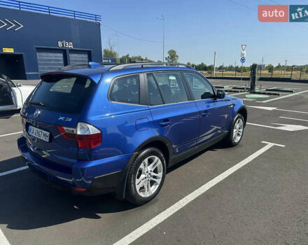 Синий БМВ Х3, объемом двигателя 2.5 л и пробегом 223 тыс. км за 8900 $, фото 3 на Automoto.ua