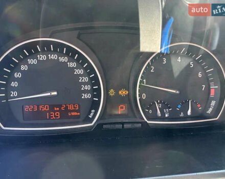 Синий БМВ Х3, объемом двигателя 2.5 л и пробегом 223 тыс. км за 8900 $, фото 8 на Automoto.ua