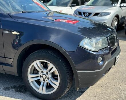 Синій БМВ Х3, об'ємом двигуна 2 л та пробігом 247 тис. км за 11990 $, фото 3 на Automoto.ua