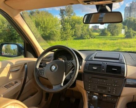 Синий БМВ Х3, объемом двигателя 2 л и пробегом 334 тыс. км за 4985 $, фото 3 на Automoto.ua