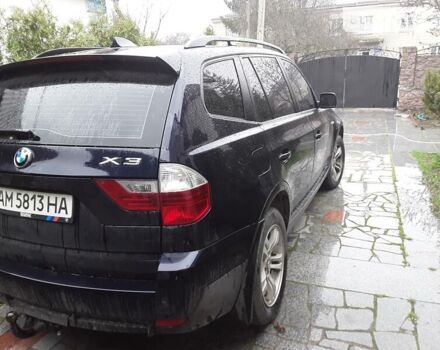 Синій БМВ Х3, об'ємом двигуна 2 л та пробігом 173 тис. км за 12333 $, фото 8 на Automoto.ua
