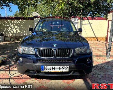 Синий БМВ Х3, объемом двигателя 2 л и пробегом 335 тыс. км за 5200 $, фото 3 на Automoto.ua