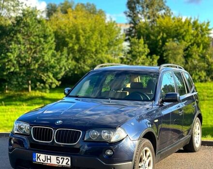Синий БМВ Х3, объемом двигателя 2 л и пробегом 335 тыс. км за 5200 $, фото 1 на Automoto.ua