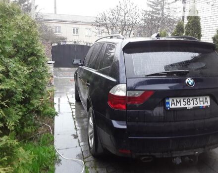 Синій БМВ Х3, об'ємом двигуна 2 л та пробігом 173 тис. км за 12333 $, фото 6 на Automoto.ua