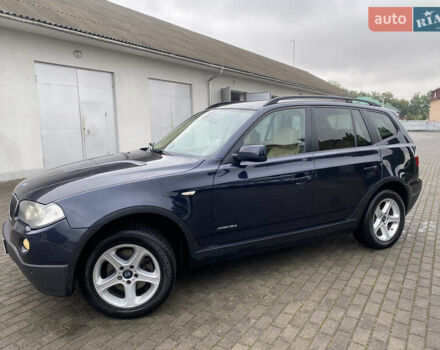 Синий БМВ Х3, объемом двигателя 2 л и пробегом 314 тыс. км за 9500 $, фото 4 на Automoto.ua