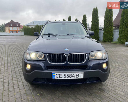 Синий БМВ Х3, объемом двигателя 2 л и пробегом 314 тыс. км за 9500 $, фото 6 на Automoto.ua