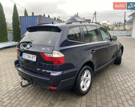 Синий БМВ Х3, объемом двигателя 2 л и пробегом 314 тыс. км за 9500 $, фото 10 на Automoto.ua
