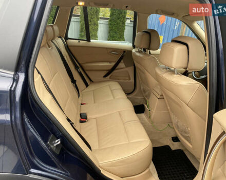 Синий БМВ Х3, объемом двигателя 2 л и пробегом 314 тыс. км за 9500 $, фото 30 на Automoto.ua