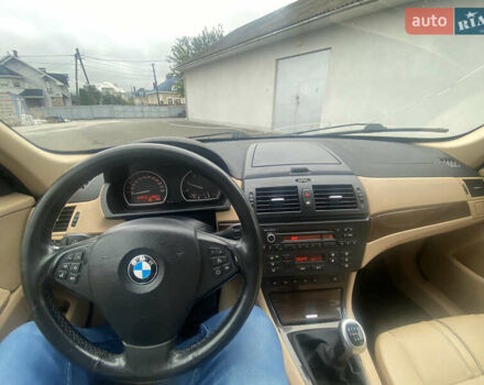 Синий БМВ Х3, объемом двигателя 2 л и пробегом 314 тыс. км за 9500 $, фото 21 на Automoto.ua