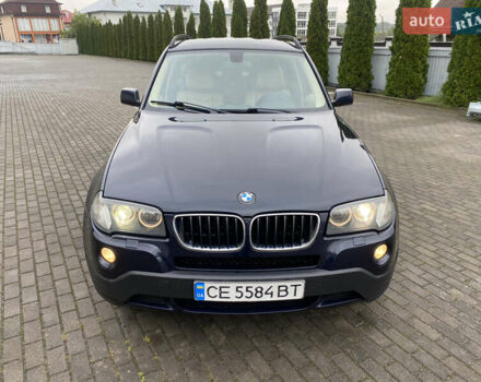 Синий БМВ Х3, объемом двигателя 2 л и пробегом 314 тыс. км за 9500 $, фото 5 на Automoto.ua