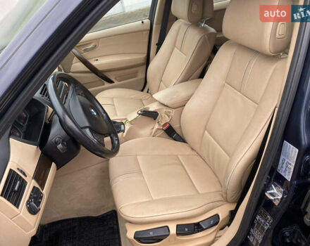 Синий БМВ Х3, объемом двигателя 2 л и пробегом 314 тыс. км за 9500 $, фото 17 на Automoto.ua