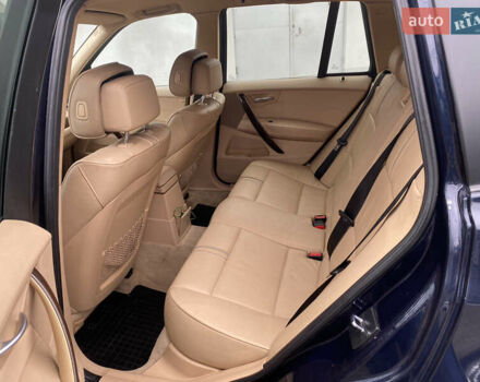 Синий БМВ Х3, объемом двигателя 2 л и пробегом 314 тыс. км за 9500 $, фото 27 на Automoto.ua
