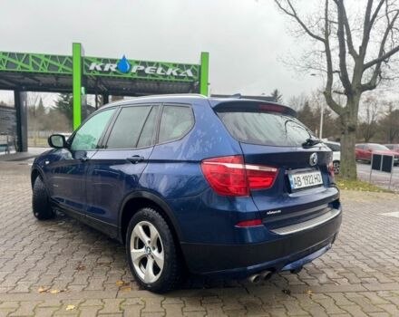 Синий БМВ Х3, объемом двигателя 3 л и пробегом 248 тыс. км за 11500 $, фото 4 на Automoto.ua