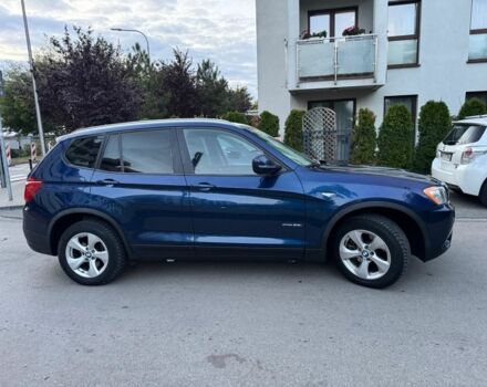 Синий БМВ Х3, объемом двигателя 3 л и пробегом 248 тыс. км за 11500 $, фото 1 на Automoto.ua
