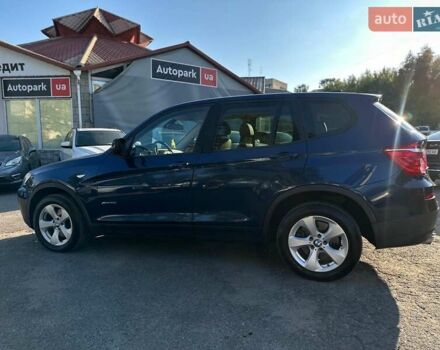 Синий БМВ Х3, объемом двигателя 3 л и пробегом 174 тыс. км за 12130 $, фото 7 на Automoto.ua