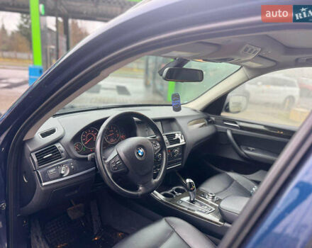 Синий БМВ Х3, объемом двигателя 2.98 л и пробегом 248 тыс. км за 11500 $, фото 19 на Automoto.ua