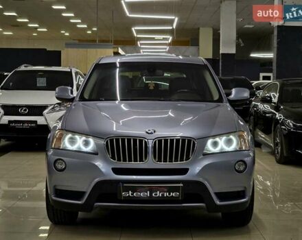 Синий БМВ Х3, объемом двигателя 3 л и пробегом 342 тыс. км за 11999 $, фото 9 на Automoto.ua
