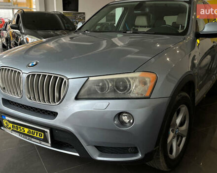 Синий БМВ Х3, объемом двигателя 3 л и пробегом 236 тыс. км за 12650 $, фото 2 на Automoto.ua