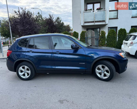 Синий БМВ Х3, объемом двигателя 2.98 л и пробегом 248 тыс. км за 11500 $, фото 1 на Automoto.ua