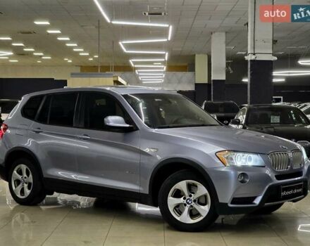 Синий БМВ Х3, объемом двигателя 3 л и пробегом 342 тыс. км за 11999 $, фото 8 на Automoto.ua