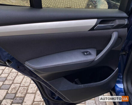 Синий БМВ Х3, объемом двигателя 2 л и пробегом 263 тыс. км за 15800 $, фото 10 на Automoto.ua