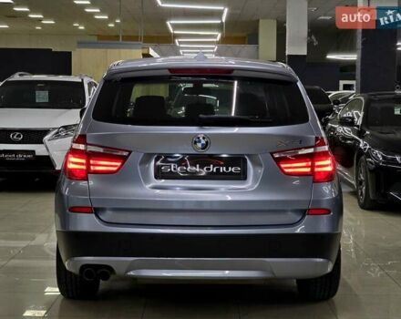 Синий БМВ Х3, объемом двигателя 3 л и пробегом 342 тыс. км за 11999 $, фото 2 на Automoto.ua