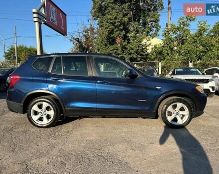 Синий БМВ Х3, объемом двигателя 3 л и пробегом 174 тыс. км за 12130 $, фото 3 на Automoto.ua