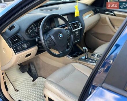 БМВ Х3 2011 в Виннице на Automoto.ua Синий БМВ Х3, объемом двигателя 3 л и пробегом 174 тыс. км за 11480 $, фото 24 на Automoto.ua
