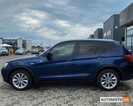 Синий БМВ Х3, объемом двигателя 2 л и пробегом 263 тыс. км за 15800 $, фото 5 на Automoto.ua