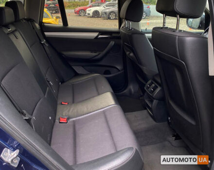 Синий БМВ Х3, объемом двигателя 2 л и пробегом 263 тыс. км за 15800 $, фото 19 на Automoto.ua