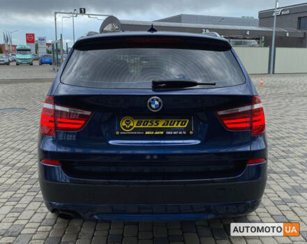Синий БМВ Х3, объемом двигателя 2 л и пробегом 263 тыс. км за 15800 $, фото 3 на Automoto.ua