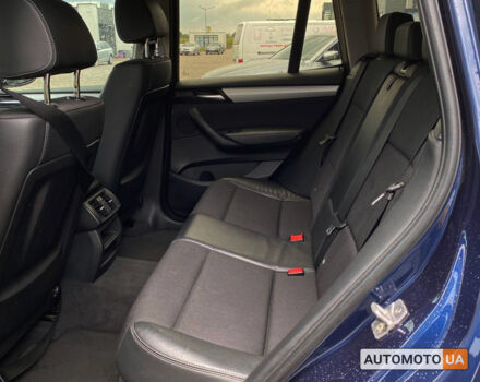 Синий БМВ Х3, объемом двигателя 2 л и пробегом 263 тыс. км за 15800 $, фото 11 на Automoto.ua