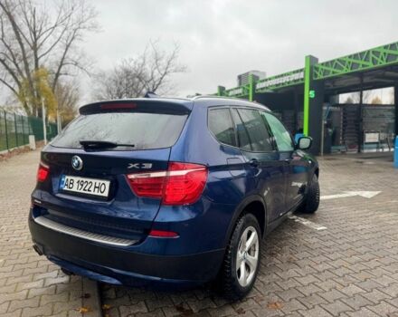 Синий БМВ Х3, объемом двигателя 3 л и пробегом 248 тыс. км за 11500 $, фото 5 на Automoto.ua