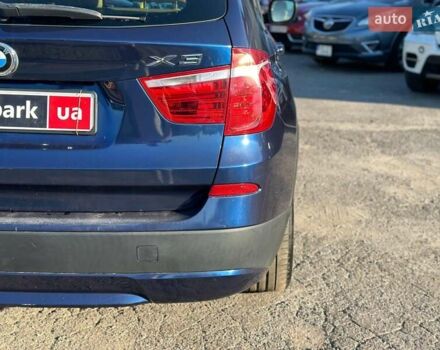 Синий БМВ Х3, объемом двигателя 3 л и пробегом 174 тыс. км за 12130 $, фото 11 на Automoto.ua