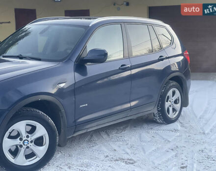 Синий БМВ Х3, объемом двигателя 3 л и пробегом 197 тыс. км за 11900 $, фото 9 на Automoto.ua