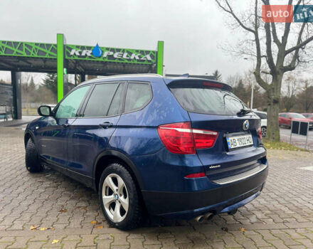 Синий БМВ Х3, объемом двигателя 2.98 л и пробегом 248 тыс. км за 11500 $, фото 13 на Automoto.ua
