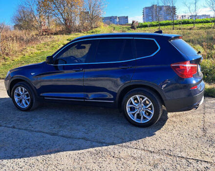 Синий БМВ Х3, объемом двигателя 2 л и пробегом 264 тыс. км за 15399 $, фото 2 на Automoto.ua