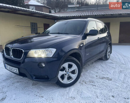 Синий БМВ Х3, объемом двигателя 3 л и пробегом 197 тыс. км за 11900 $, фото 10 на Automoto.ua
