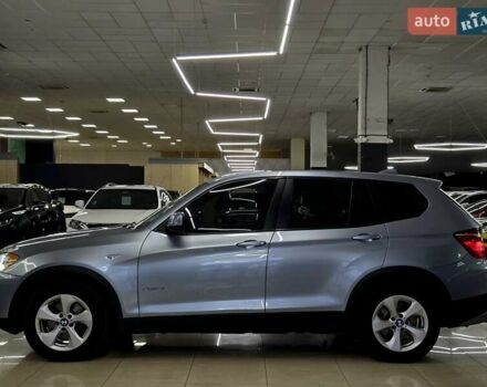 Синий БМВ Х3, объемом двигателя 3 л и пробегом 342 тыс. км за 11999 $, фото 1 на Automoto.ua