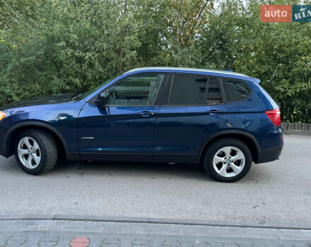 Синий БМВ Х3, объемом двигателя 2.98 л и пробегом 248 тыс. км за 11500 $, фото 3 на Automoto.ua