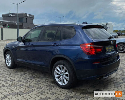 Синий БМВ Х3, объемом двигателя 2 л и пробегом 263 тыс. км за 15800 $, фото 4 на Automoto.ua